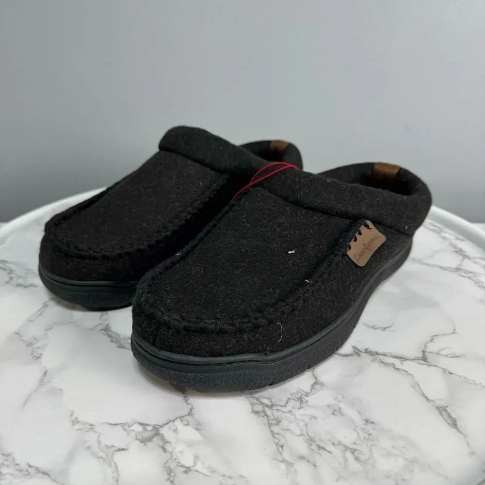 Dearfoams Men’s Slippers sz S 7/8 ndoor/Outdoor Memory Foam Clog NEW O-29